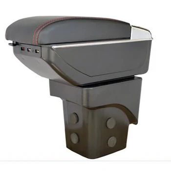

For Ford Focus 2 Mk2 2005-2011 Armrest Arm Rest Rotatable Center Centre Console Storage Box