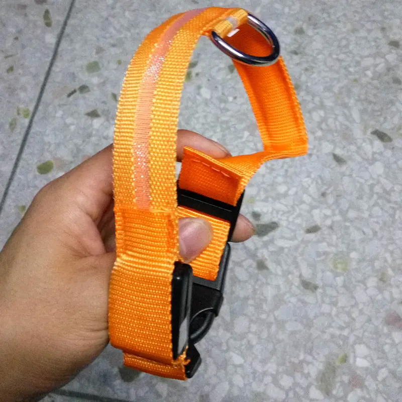 Светодиодный ошейник для собак Ночной светильник с защитой от потери 4 размера 3