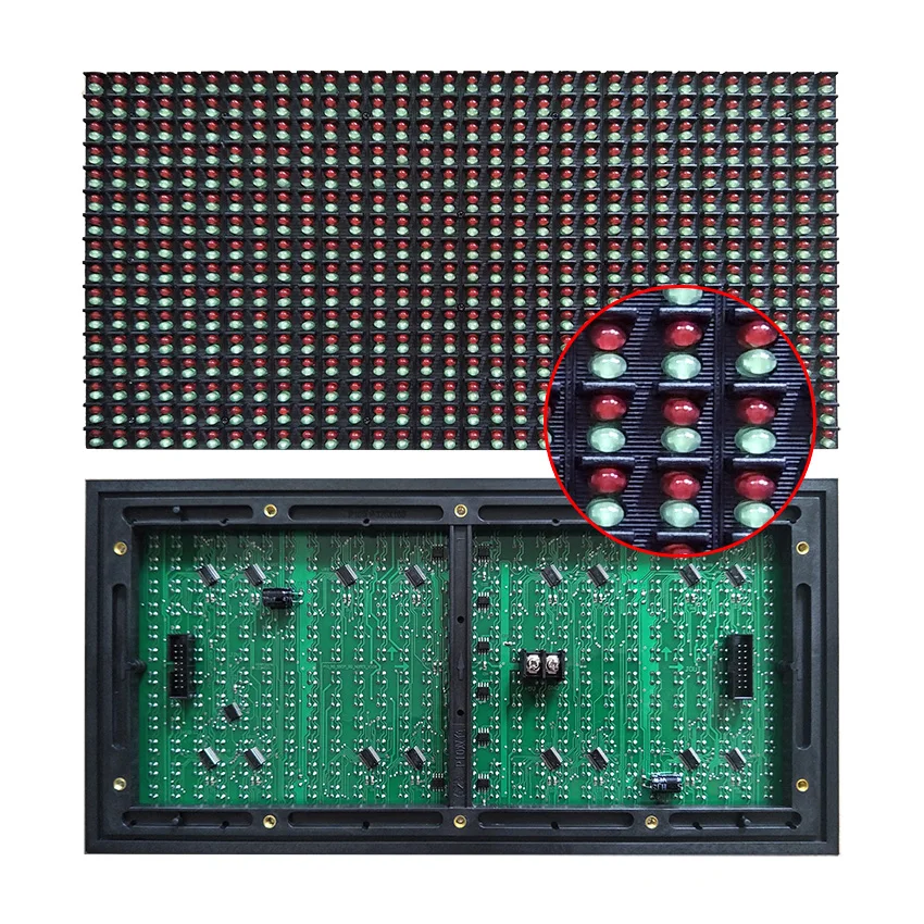 Double color P10 module