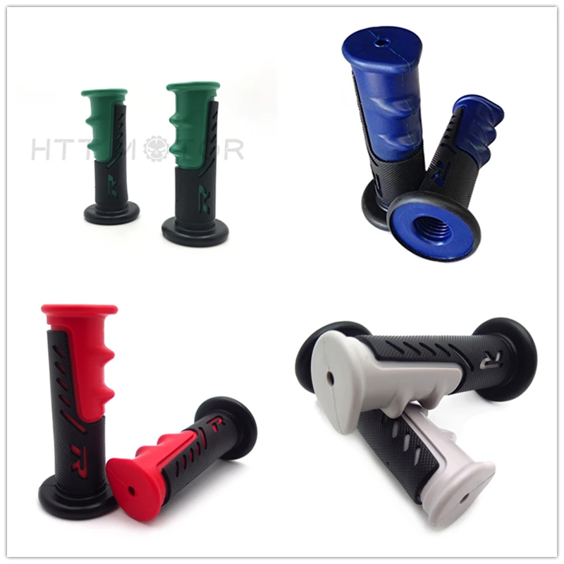 

Aftermarket Free Shipping Motorcycle Parts 1" BLUE "R" Hand Grips For Yamaha 600R R1 ATV QUAD JET SKI Honda VT1100C Shadow