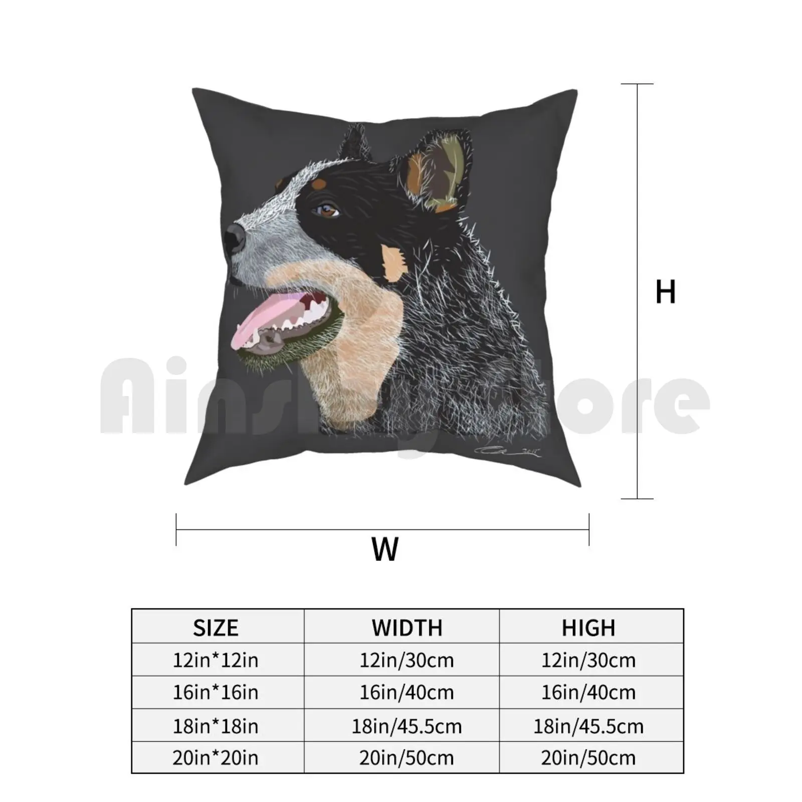 Blue Heeler Pillows L brand outlet