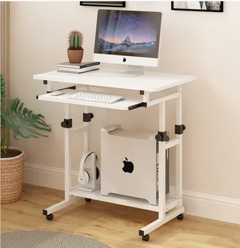 

Lazy computer desktop table lifting movable household bedside table simple student bed desk bedroom small table