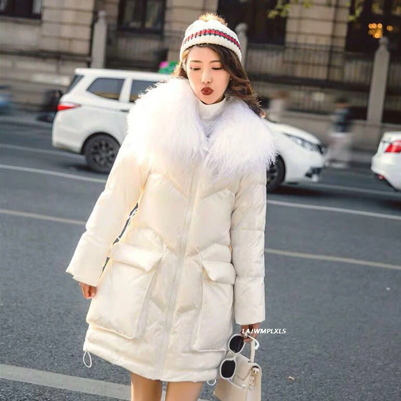 2020 Winter down jacket Women 90% white duck down
