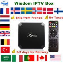 X96Mini Android tv-1 год Европа IP tv подписка Италия голландский Франция Великобритания Немецкий Арабский голландский Швеция французский Польша Португалия