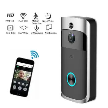 

Smart Doorbell Camera Wifi Wireless Call Intercom Video-Eye for Apartments Door Bell Ring for Phone Home Security Cameras