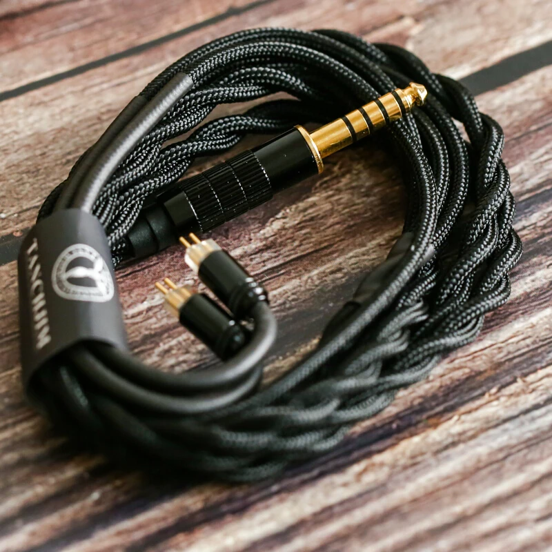Оригинальный обновленный кабель для наушников TANCHJIM Oxygen HiFi 4 Share 5N OCC 2Pin 0 78 мм (3 5