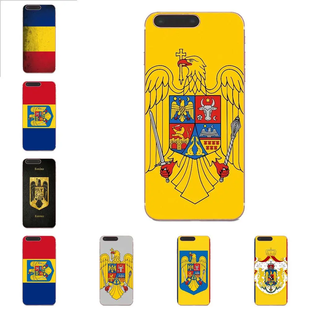 Эмблема с национальным флагом Румынии для Huawei P7 Honor 4C 5A 5C 5X 6 6C 6A 6X 7 7X 8 9 V8 V10 Y3II Y5II Y6II