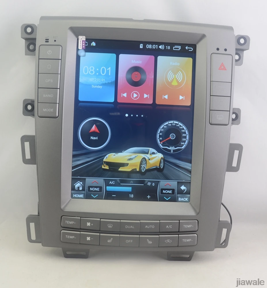 

10.4" tesla style vertical screen Octa core Android 8.1 Car GPS radio Navigation for ford Edge 2011-2014