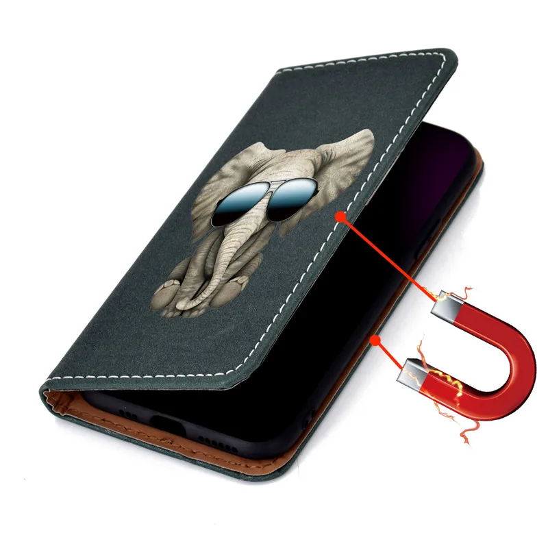 Чехол wekays для XiaoMi RedMi Note 6 Note6 мультяшный кожаный магнитный чехол Fundas для Xiaomi RedMi Note 7 Note7 чехол s
