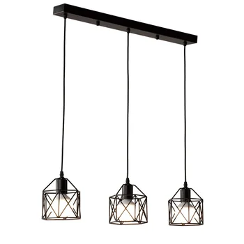 

American Country Industrial Chandelier Kitchen Island Lamp Cafe Chandelier Modern Lighting Nordic Simple Lamp