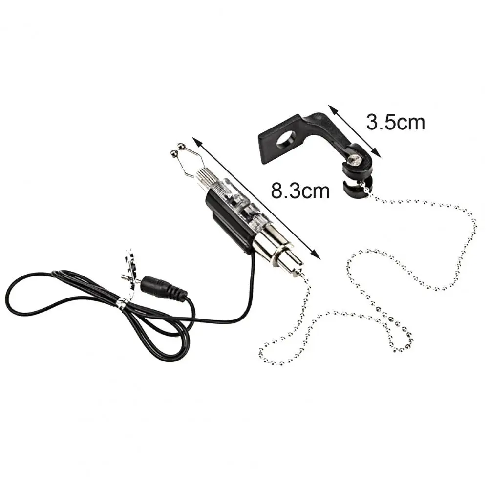 Fishing Bite Alarm 1pc Stainless Steel Fishing Alarm Outdoor Fishing Stainless Steel Alarm Bite Swinger Signal Indicator Fish Tackle Tools