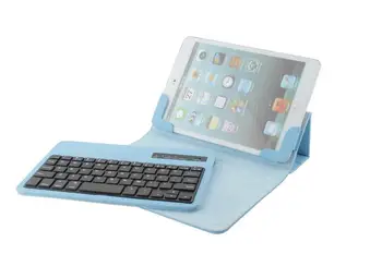 

Bluetooth Keyboard Cover Tablet Case for Samsung Galaxy Tab 4 8.0 inch T330 T331 T335 Stand Smart Fold PU Leather Case+gifts