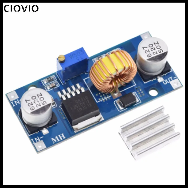 CIOVIO 3 шт. понижающий Регулируемый силовой модуль светодиодный литиевый аккумулятор зарядное устройство с радиатором