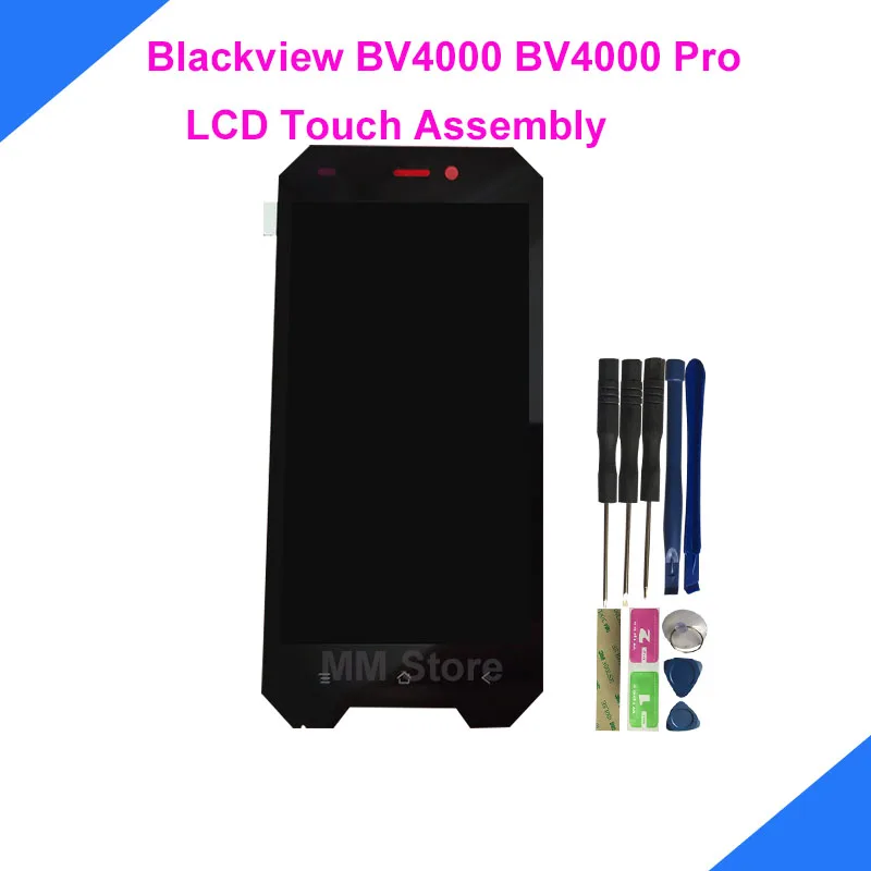 Для Blackview BV4000 Pro ЖК-дисплей Дисплей с кодирующий преобразователь сенсорного