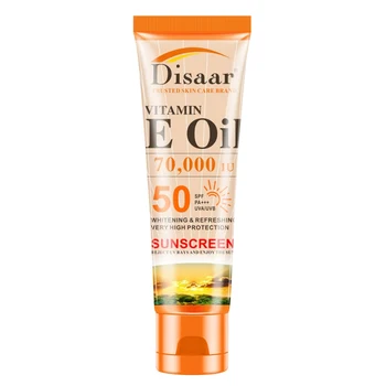 

Unisex Vitamin E Sunscreen Moisturizing Breathable Anti-uv SPF50+ PA+ Sunscreen For Outdoor Body Face