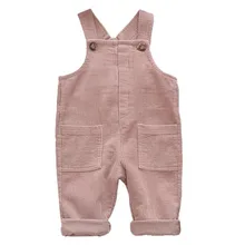 Детские комбинезоны для мальчиков девочек, хлопковые штаны модные штаны для малышей, брюки весенне-осенняя одежда для детей от 0 до 4 лет, детские штаны