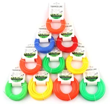 Trimmer Line 4 shapes 2.4mm-3.0mm/15M Nylon Line Garden Cord Wire String Trimmer Line For Grass Cutter Trimmer Line