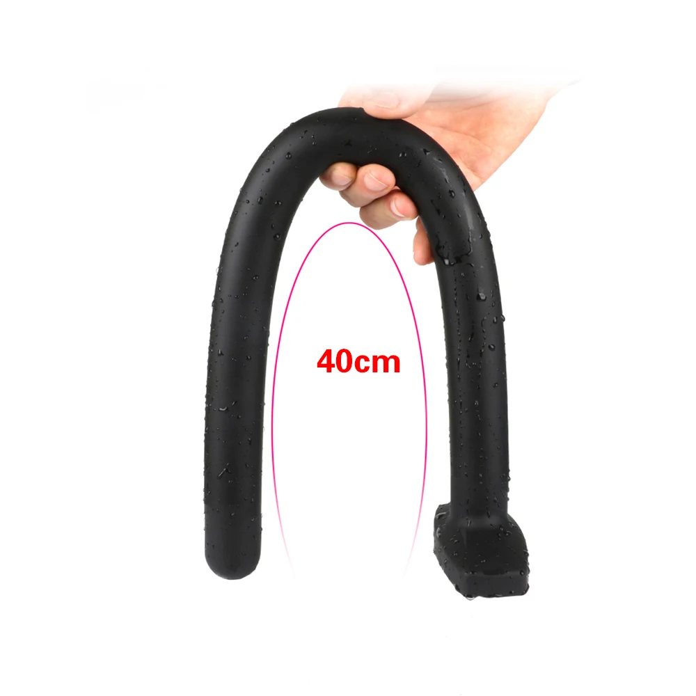 40cm Long Silicone Dildo Butt Plug Prostate Massager Anus Dilator Anal For Female Male Gay SM Adult Game Erotic Sex Toys | Красота и