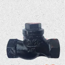 Женский резьбовой горизонтальный оборотный клапан чугунный DN15-DN50 обратный клапан одноходовой клапан подъемного типа