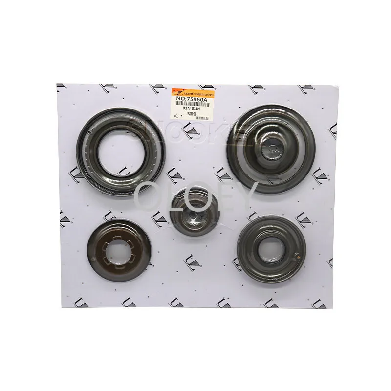 

7 Pcs/ Set 01M Automatic Transmission Repair Piston Pack 01N Gearbox Piston Pack Piston for V W for Jetta Bora for Passat B4