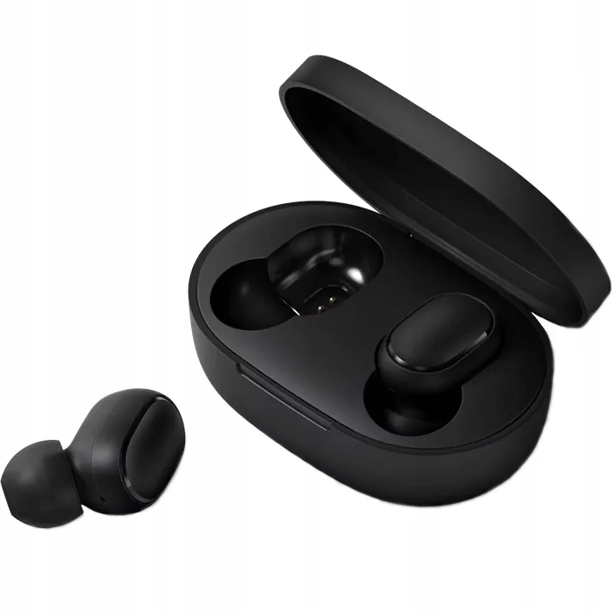 Беспроводные наушники True Wireless Bluetooth Earbuds(Xiaomi Redmi AirDots), черные - Цвет: Черный