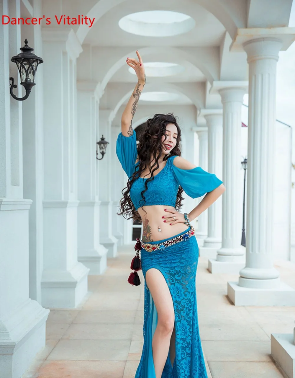 feminino oriental indiano dança iniciantes palco wear