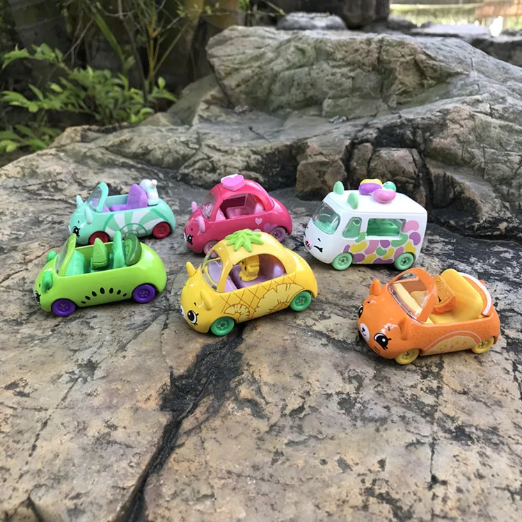 

Children Early Education Toy Car Cartoon Car Model Shopping Elves Ice Cream Merchant Set Metal Car Christmas Gift