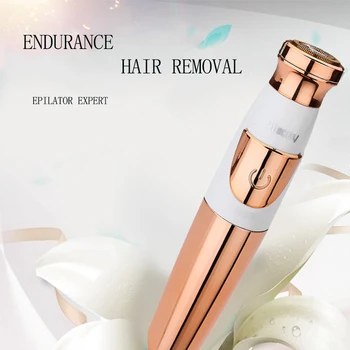 

Female epilator electric professional lipstick epilator depilation hair removal painless razor portable body care