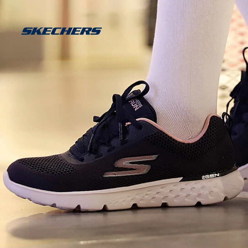 Skechers/обувь GORUN на плоской подошве; спортивная обувь для бега; удобные кроссовки; легкая обувь; повседневная обувь; Tenis Masculino; 667044-NVPK