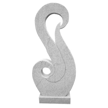 

Customized large grey granite stone swan sculpture caving for garden