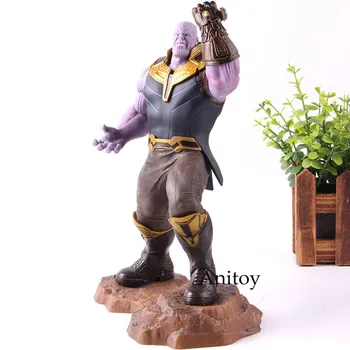 

Thanos Figure Statue Avengers Infinity War Marvel Comics 1/10 Scale Pre-pained Movie Thanos Action Figure Collection Model Toy