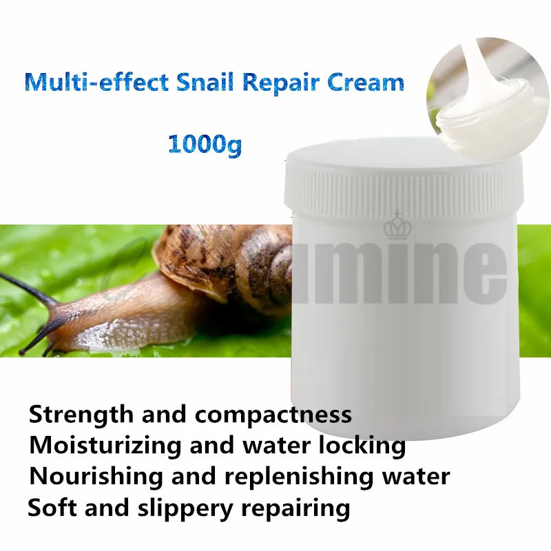 

Multi-effect Snail Repair Cream 1000g Lifting Tightening Moisturizing Skin Wrinkles Firming Cosmetics