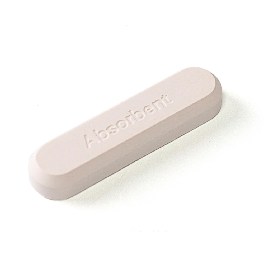 4Pcs Diatomite Moisture Absorbing Stick Water Absorption Rod Drying Stick Diatomaceous Earth Desiccant for Laundry Home