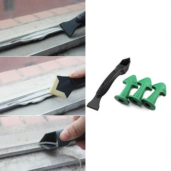 

Smooth Scraper Silicone Remover Caulk Finisher Sealant Grout Tools Set Glue Nozzle Cleaning Tile Dirt Tool Spatula Glue Shovelb