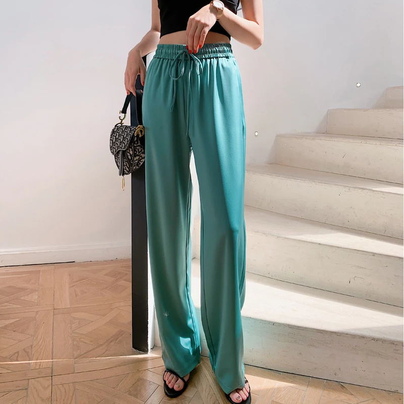high waisted beach trousers