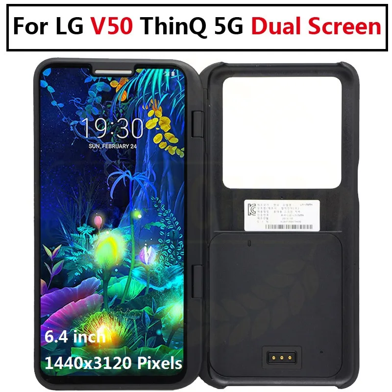 Lg V50 Thinq 5g Original Dual Screen Display | Dual Lcd Screen Lg V50 Thinq  5g - Lg - Aliexpress