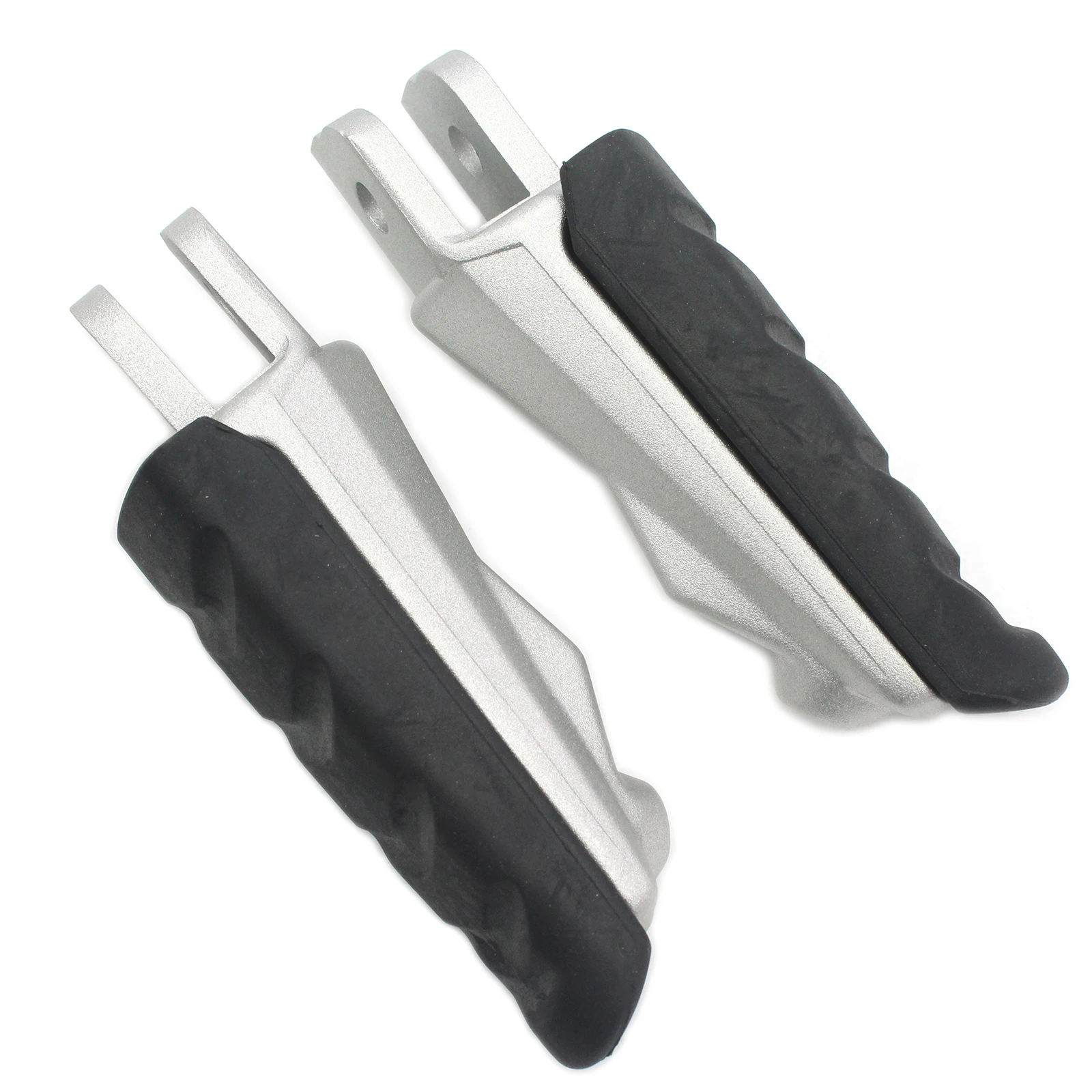 Foot Pegs Front Pedals Footpeg Footrest Rubber For BMW F800GT/ST/S F900R/XR M1000XR/S1000XR R1200RS/ST R Nine T R1250R/RS BLack motorcycle accessories motorcycle footrests motorcycle foot pedals