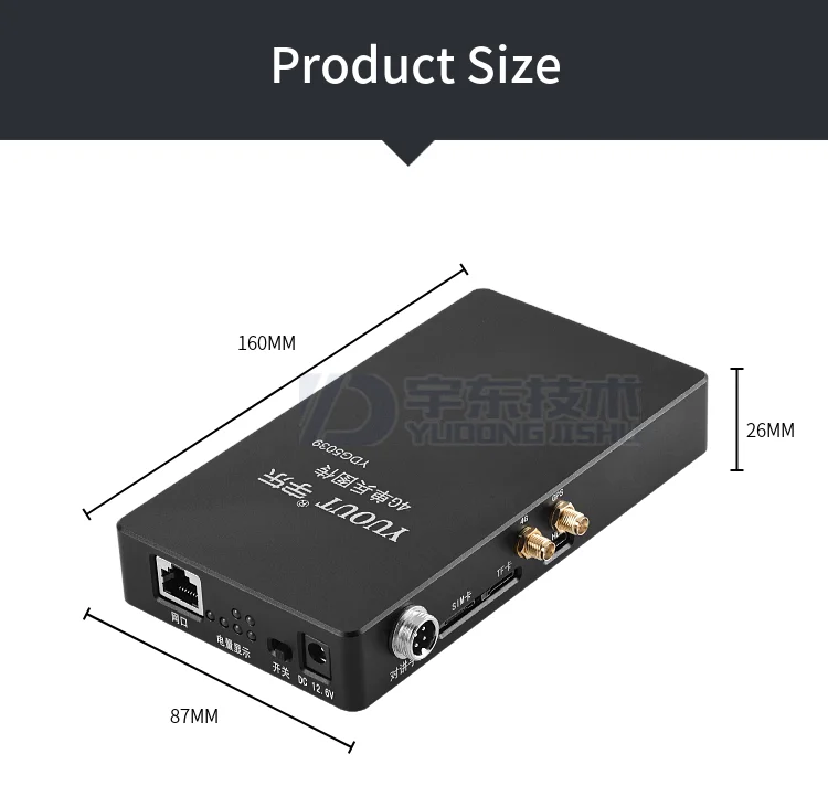 DJI 드론 원격 제어 무선 비디오 전송, HDMI 무선 비디오 전송, 4G 드론 무선 비디오 전송