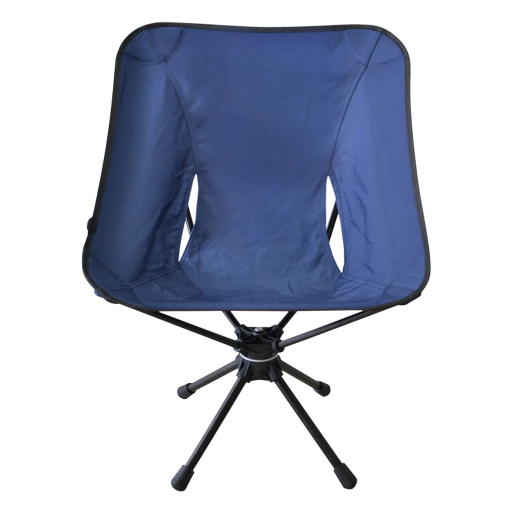 

Outdoor Camping Portable Folding 360 Rotating Swivel Chair with Carry Bag for Hiking Beach Fishing Backpacking