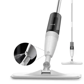

Deerma Spray Mop for Hard Floor Cleaning with Microfiber Mop Pad Refills and 350ml Water Tank, 360° Rotation Flat Mop
