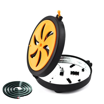 

Portable Outdoor Fishing Mosquito Coil Holder Mosquito Dispeller Incense Box Burner Pest Control Reject Mosquito Killer Plate