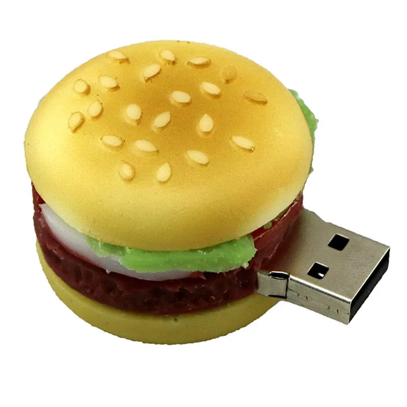 Еда Гамбургер USB флеш-накопители 16GB суши печенье милый Oreo Флешка 8GB карта памяти, Флеш накопитель 32GB флэш-диск 4GB Хранение Cle - Цвет: 04