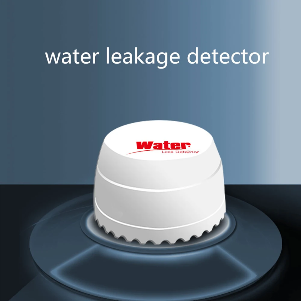 

Independent Sensor Alarm System Water Leak Detector ABS Flood Home Security Warning Smart Alert Sensitive Overflow Wireless