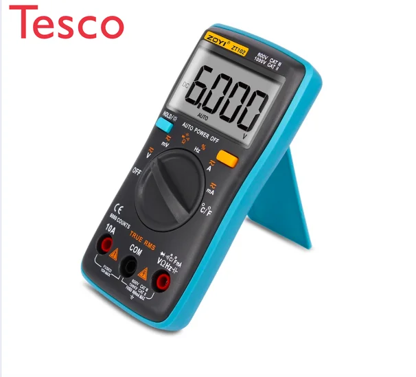 

ZT102 Digital Multimeter True RMS Multimeter Temperature
