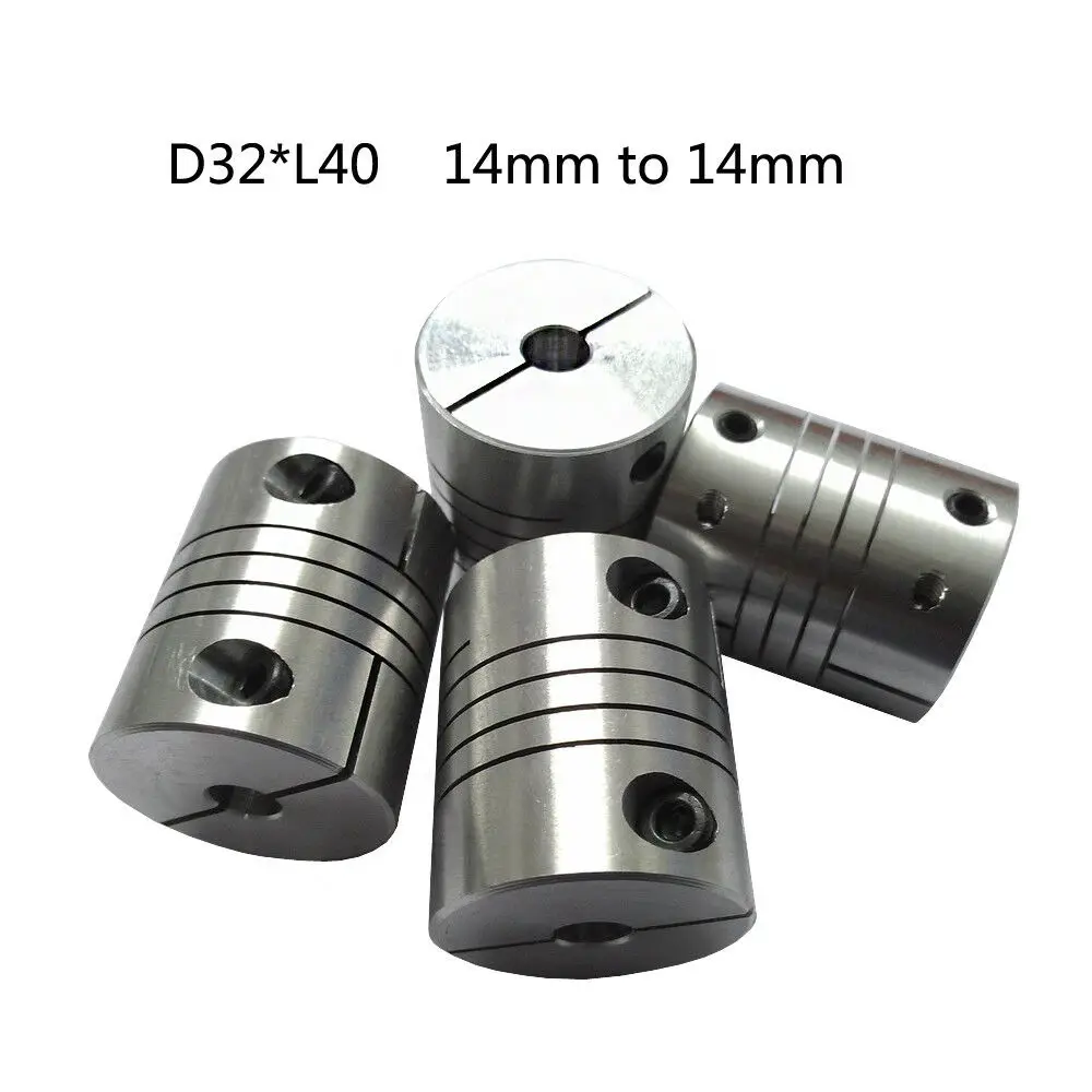 

CNC Flexible Coupling Shaft Coupler Motor Connector Diameter 32MM/40MM Aluminum Alloy Shaft Coupling Flexible Coupler for Motors
