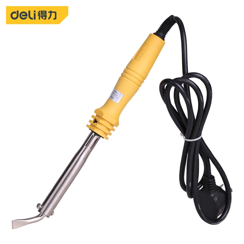 Deli DL88075 75W External Heating Electric Soldering Iron Stainless Steel Material DIY Tools Electrician Tools Electrical Tools