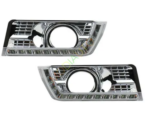 2 шт. для Cadillac SRX SUV DRL Fog 2010 2011 2012- светодиодный фонарь дневного света