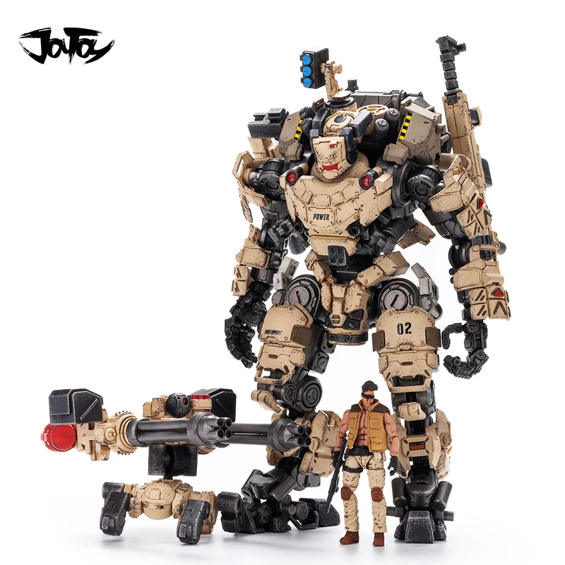 

JOYTOY 1/25 Action Figure Mecha STEEL BONE ARMOR Desert Version Anime Collection Model Toy For Gift Free Shipping