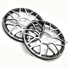 1 шт. 6,5 дюймов Автомобильная металлическая Замена круглый динамик защитная сетка сетчатая крышка решетка круг сабвуфер аксессуары