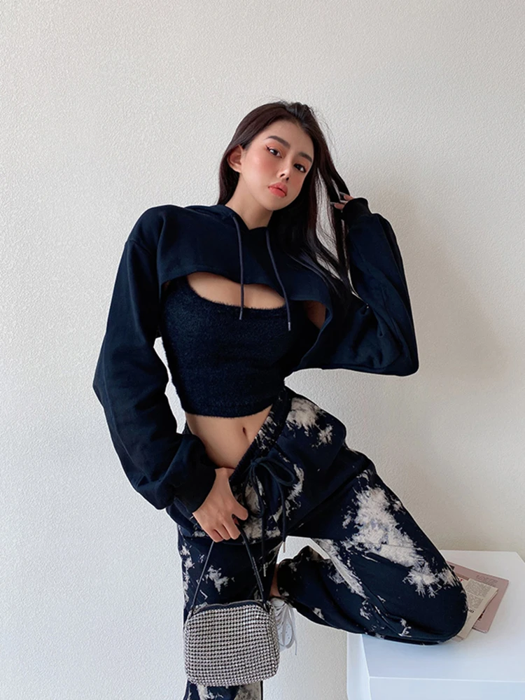 2020 Pure Wool Warm Match Women Sexy Crop Tops Solid Summer Camis Women Casual Tank Tops Vest Sleeveless Crop Tops Blusas